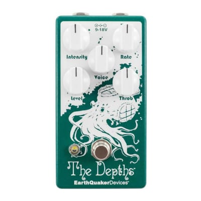EarthQuaker Devices The Depths V2 Optical Vibe Machine Pedal image 1