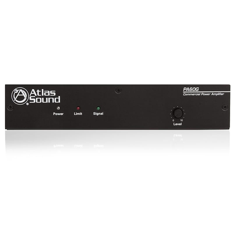 AtlasIED PA60G 1-channel 60-watt Power Amplifier - (B-Stock) image 1