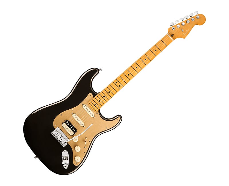 Fender American Ultra Stratocaster HSS - Texas Tea w/ Maple Fingerboard image 1