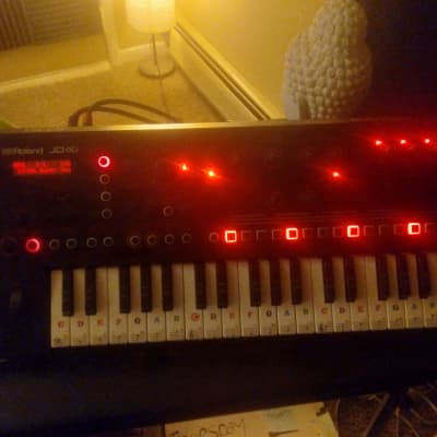 Roland JD-Xi 37-Key Analog/Digital Crossover Synthesizer 2015 - Present - Red