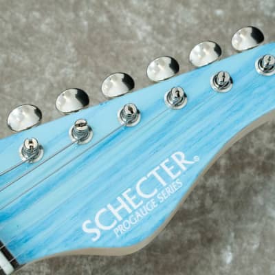 Schecter PS-PT-AS Limited -See-Through Sonic Blue- #S2309244 | Reverb