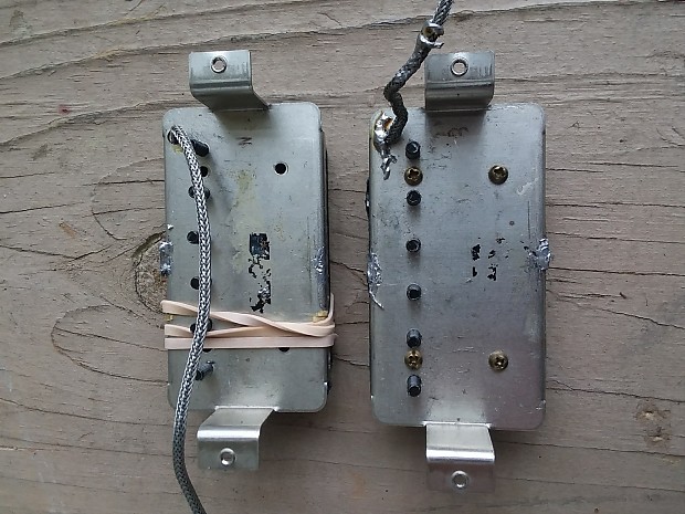 Matched Pair of Vintage 1961 Gibson PAF Humbucker Guitar Pickups Les Paul SG ES 335