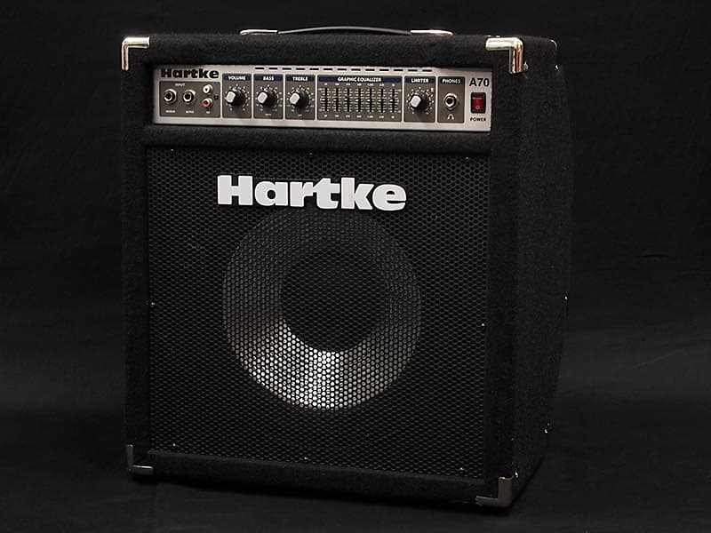 Hartke A70 Bass Amp 70W, 7-Band EQ, Built-in Compressor, 1X12