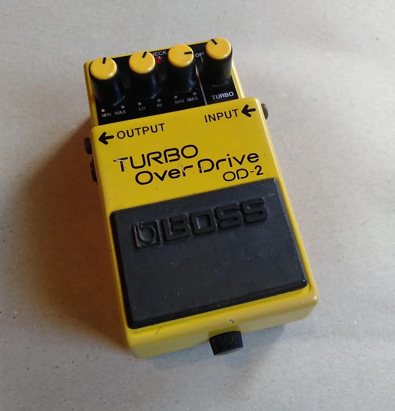 Boss OD-2 Turbo OverDrive (Black Label)
