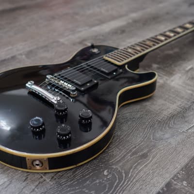 LP Style Electric Guitar *Made In Japan - Black w/EMG-HZ pickups (Custom  Setup) | Reverb