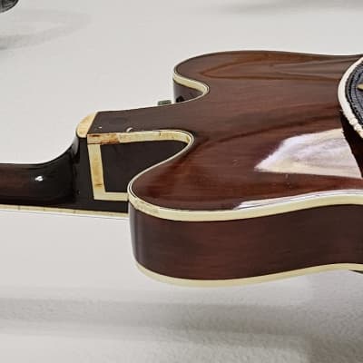 1967 Gretsch 6122 Chet Atkins Country Gentleman Walnut Brown Vintage Electric Guitar image 9