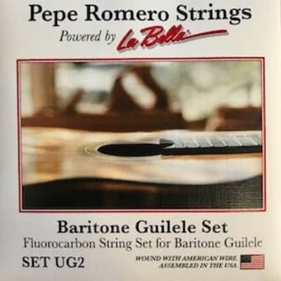Pepe Romero UG2 Baritone Guilele Fluorocarbon Strings (E to E Tuning) for sale