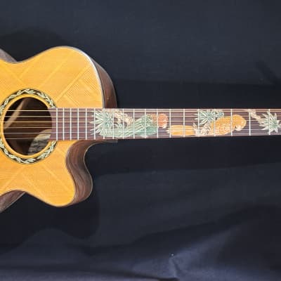 Blueberry NEW IN STOCK Handmade Acoustic Guitar Grand Concert Parrots for sale