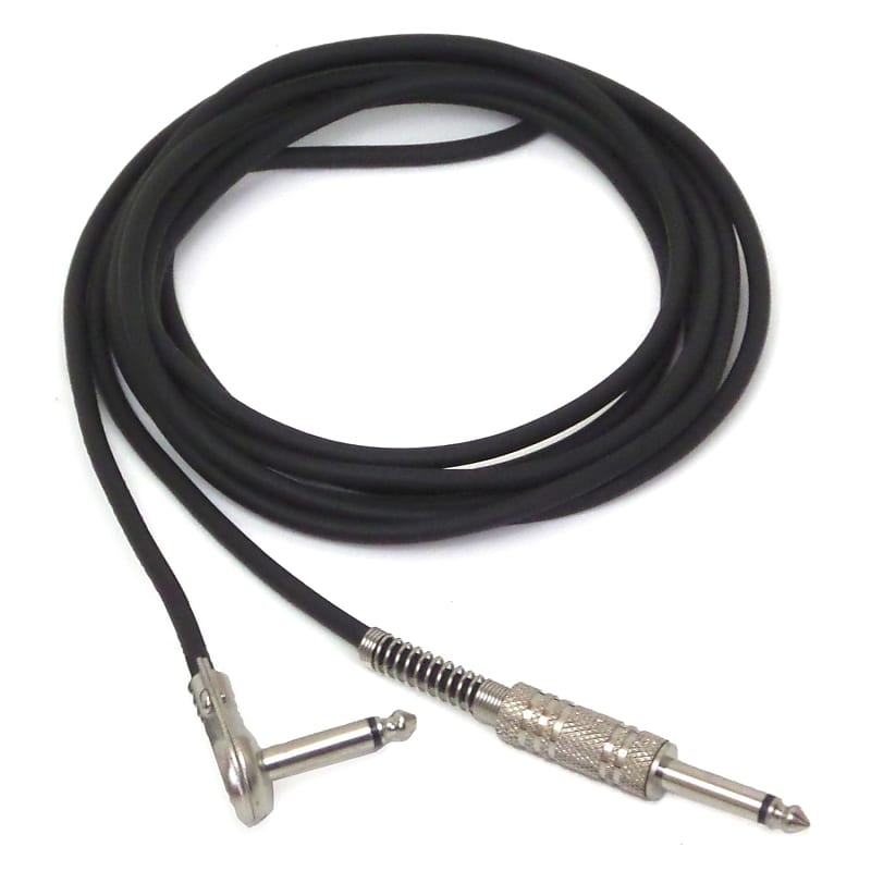 Cable Corp 10' Bulk Instrument Cable, 1/4" Metal, Molded End, Reverb