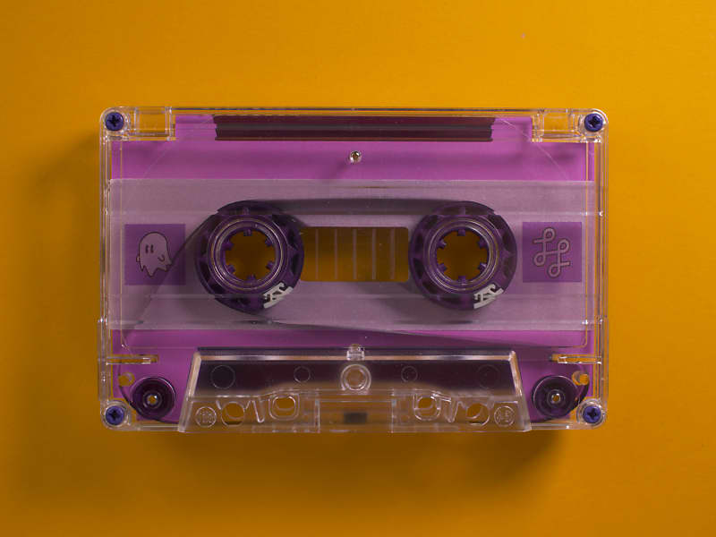 Tape Loop Cassette, 8 Seconds • Purple Reverb