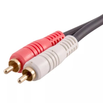 Pair Of Premium 3 Foot Dual Xlr Female To Dual Rca Male Patch Cables image 2