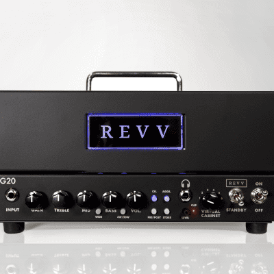 Revv G20 - High Gain Tube Head w/ Built-in Reactive Load & Virtual Cabinets image 2