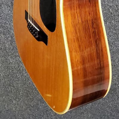 1967 Martin D 12-35 12-String Guitar, Natural Finish, Very Good Condition | Includes Hardshell Case image 4