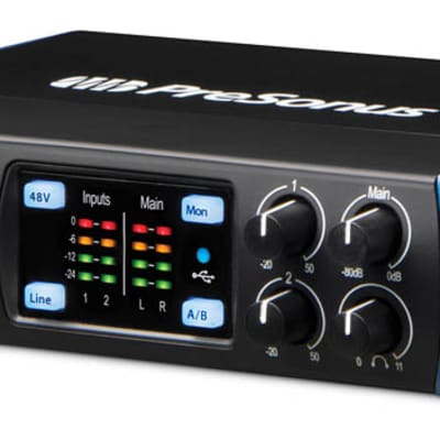 PreSonus Studio 26c USB-C Audio Interface with StudioOne® Artist Software  STUDIO26C