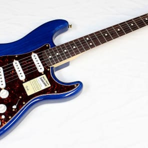 Fender Deluxe Players Strat, Sapphire Blue Transparent, NEW!!! Stratocaster #26856 image 2