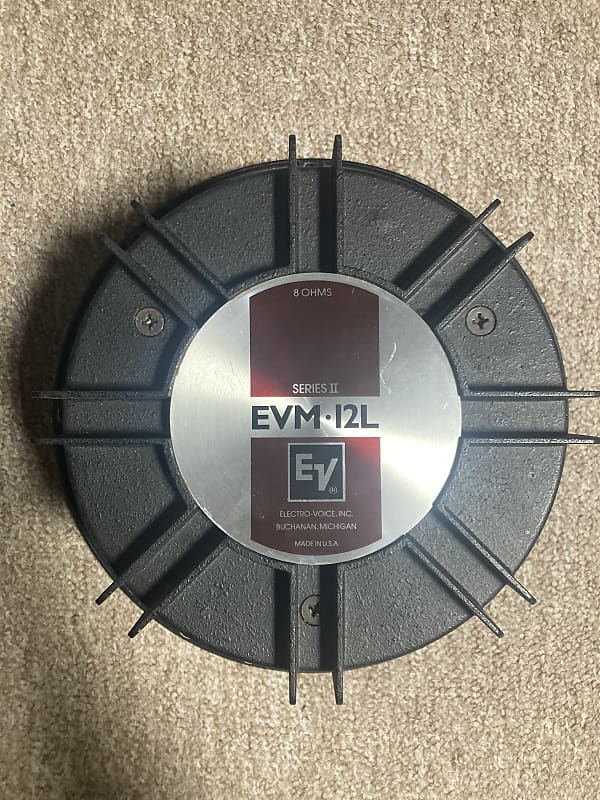 Electro voice Evm 12L 200 watt series 2 1980’s - Burgundy label