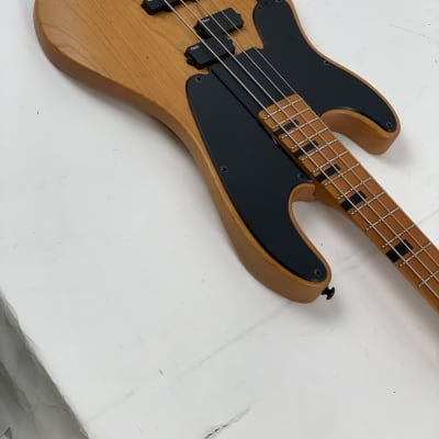 Schecter Model-T Session LH Aged Natural Satin ANS Left-Handed Bass  Model T image 5