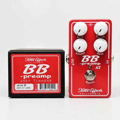 Xotic BB Preamp AT Andy TImmons Limited Edition | Reverb