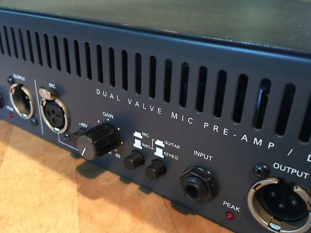 TL Audio Dual Valve Mic Pre Amp/DI