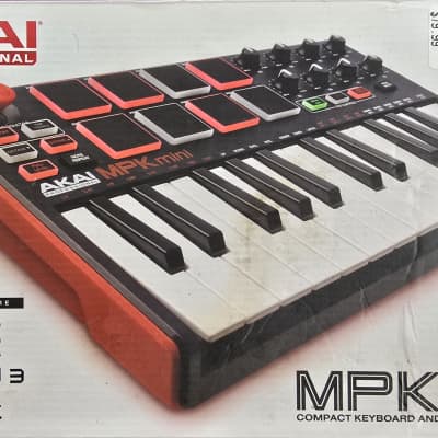 Akai MPK Mini 25-Key MIDI Controller 2012 - 2014 - Black