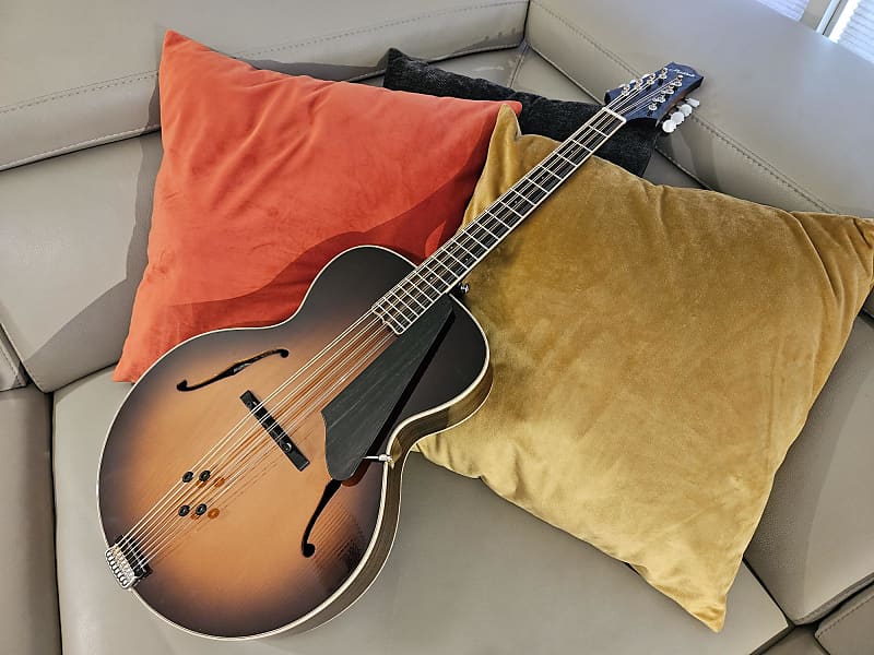 KR Strings Octolindo F Deluxe 2023 w/ Custom Pickguard - Octave Mandolin (w/ Video) image 1