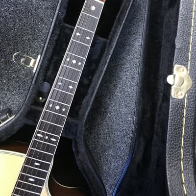 Crafter TC035 orchestra grand auditorium Acoustic electric guitar handcrafted in Korea 2001 in excellent - mint condition with hard case and key . image 7