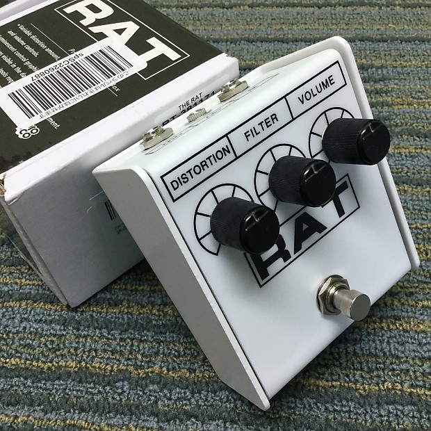 Limited Edition WHITE RAT Japan Exclusive Fuzz Overdrive Distortion ProCo  Pedal