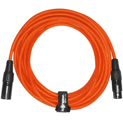 Sure-Fit 10ft Blue, Green & Orange XLR Male to XLR Female Cables (3 Pack) image 17