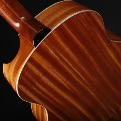 Immagine Avian Skylark 3A Natural All-solid Handcrafted African Mahogany Acoustic Guitar - 9