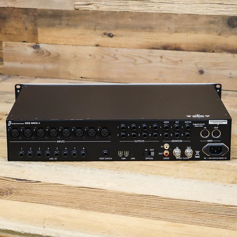 Digidesign Digi003 Rack Plus Audio Interface w/o ProTools Digi-003 R+  U242685