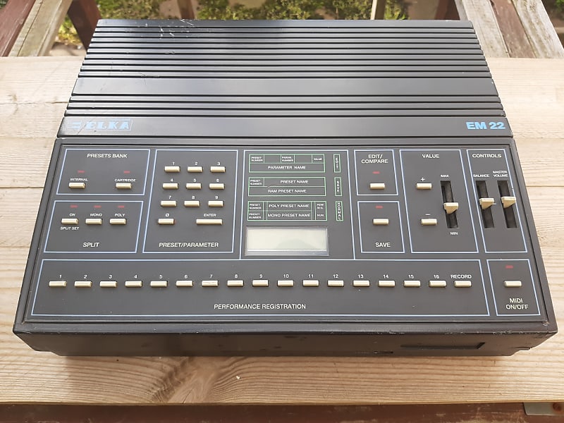 Elka EM 22 Polyphonic Analog Synthesizer Module | Reverb