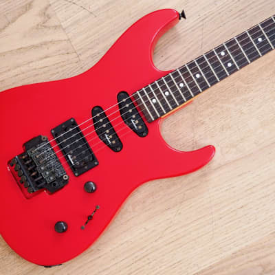 1990 Charvel by Jackson DK-065-SSH Electric Guitar Red Japan