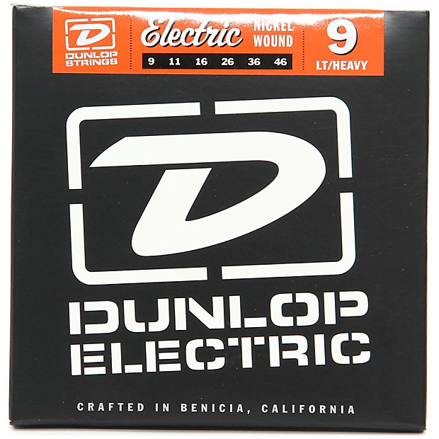 Dunlop DEN0946 Nickel-Plated Steel Electric Guitar Strings - Light Top Heavy Bottom (9-46) image 1