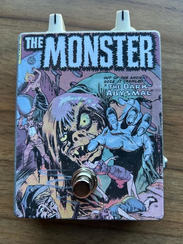 Dentone The Monster Square face clone fuzz germanium boutique pedal box 2025 - Diaz image 1