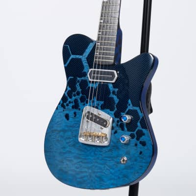 San Lorenzo T-Skin Hybrid Custom Electric Guitar With Case image 5