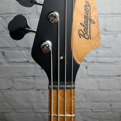 Balaguer Goliath Bass - Satin Black w/Roasted Maple Neck image 2