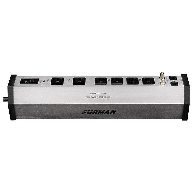 Immagine Furman PST6 15A AC 6-Outlet Surge Protector Power Strip - 1