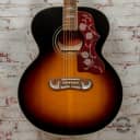 USED Epiphone Inspired By Gibson J-200 - Aged Vintage Sunburst Gloss Acoustic Guitar x3668