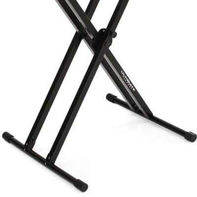 Ultimate Support IQ-X-2000 Double-braced X-Style Keyboard Stand image 1