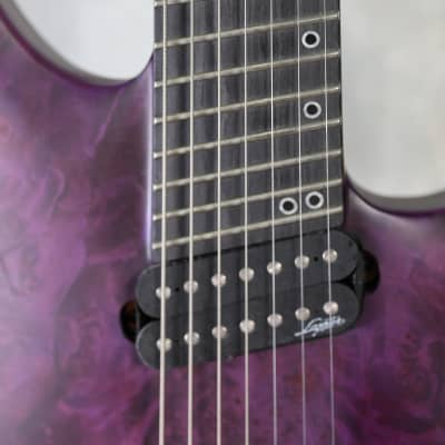 Legator Ninja X 7 7-String Electric Guitar  - Purple image 6