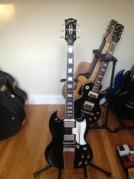 Gibson SG (Les Paul) Custom VOS Maestro Vibrola 2010 Ebony