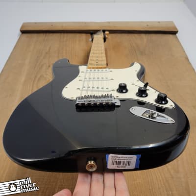 Squier Stratocaster 1989 MIK E Series Black | Reverb