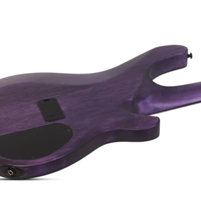 Schecter C-5 GT Bass LH Satin Trans Purple image 5