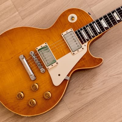 2011 Gibson Custom Shop Historic Murphy Aged 1959 Les Paul Standard R9  Dirty Lemon w/ Case & COA, Yamano | Reverb