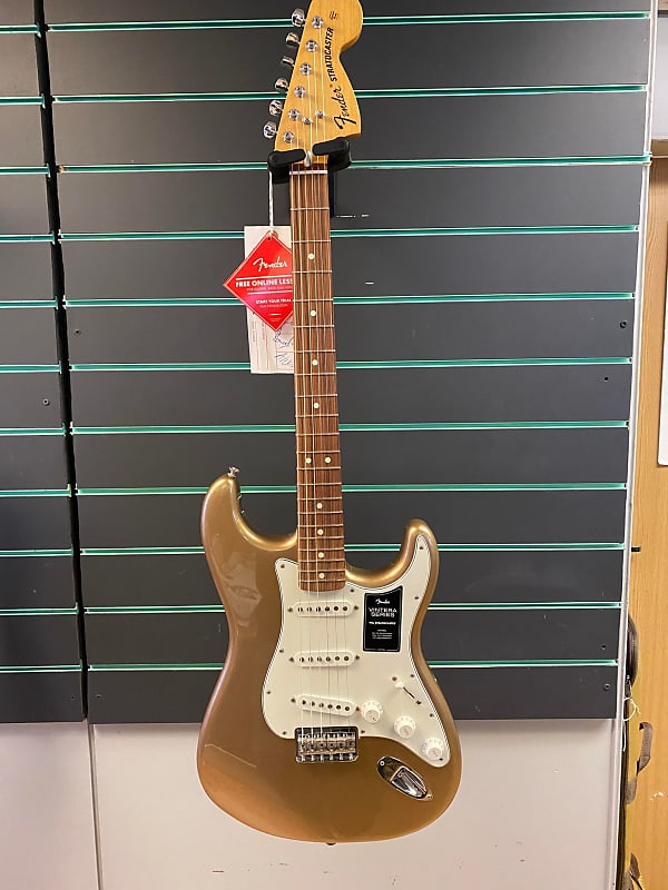 Fender Vintera '70s Hardtail Stratocaster Firemist Gold 2020