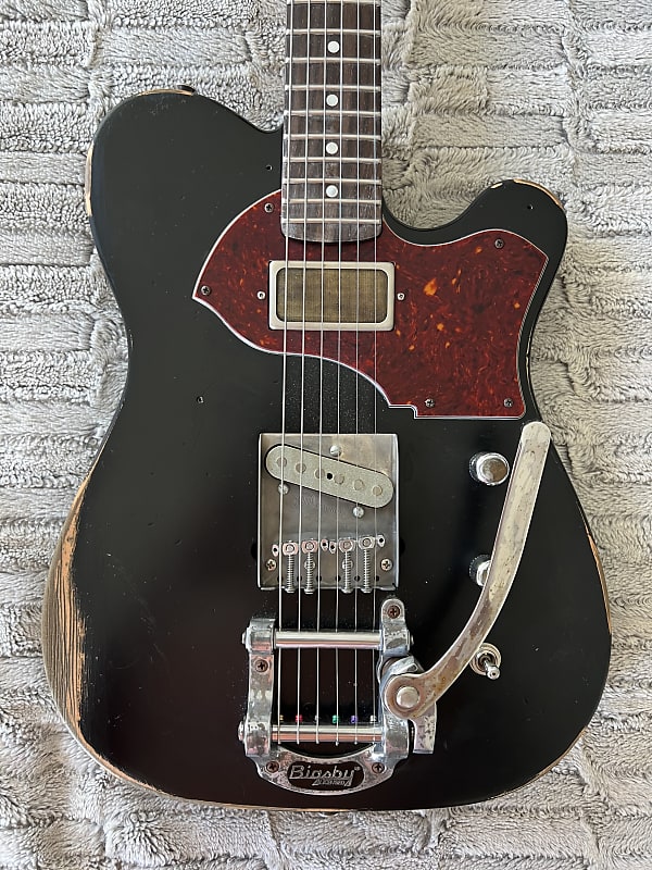 Moniker Telecaster 2010-2020 Distressed Black | Reverb