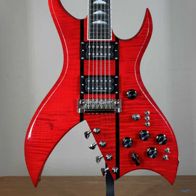B.C. Rich Custom Shop Bich 10 Supreme 2025 - Transparent Red image 3