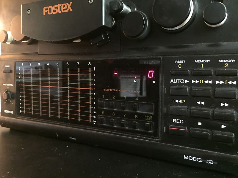 Made in the 70's on X: Fostex Model 80 (1985) 8-track, 8-channel tape  recorder (photo: James Clark) #fostex #reeltoreel #vintageaudio #vintage  #retro #hifi #analog #audiotape  / X