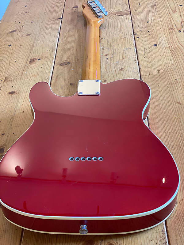 Fender テレキャスター TX62BTX キャンディアップルレッド美品エレキ