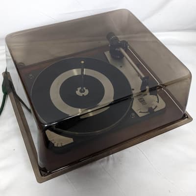 Dual 1009 SK2 4-Speed Fully-Automatic Turntable w/ Dust Cover & Wood Plinth image 1